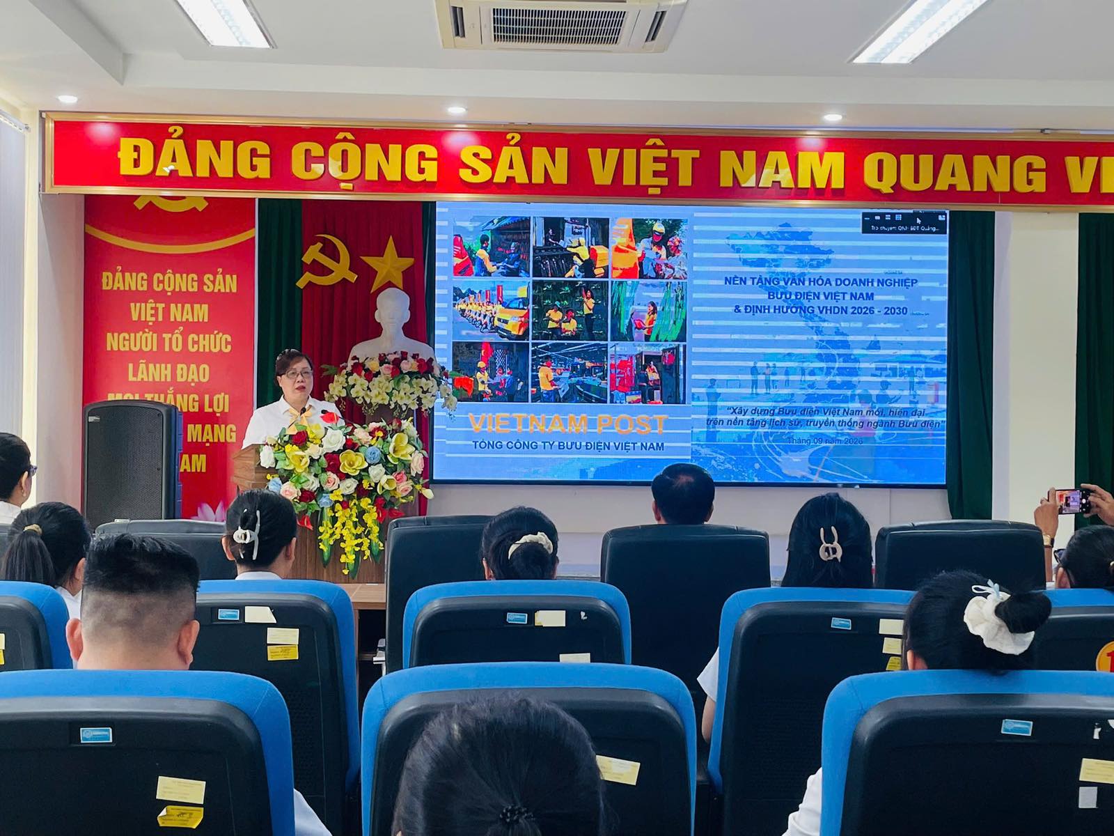 Bưu điện tỉnh Quảng Ngãi đưa giá trị văn hóa vào từng hành động hằng ngày