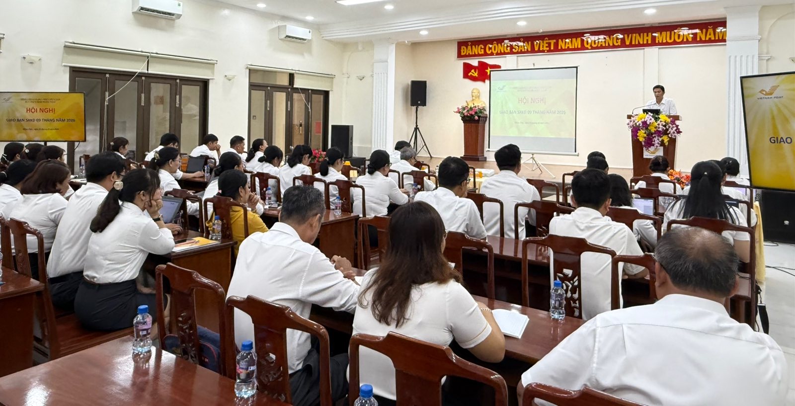 Bưu điện tỉnh Đồng Tháp giao ban kết quả SXKD 9 tháng, quyết tâm bứt phá Quý IV/2026