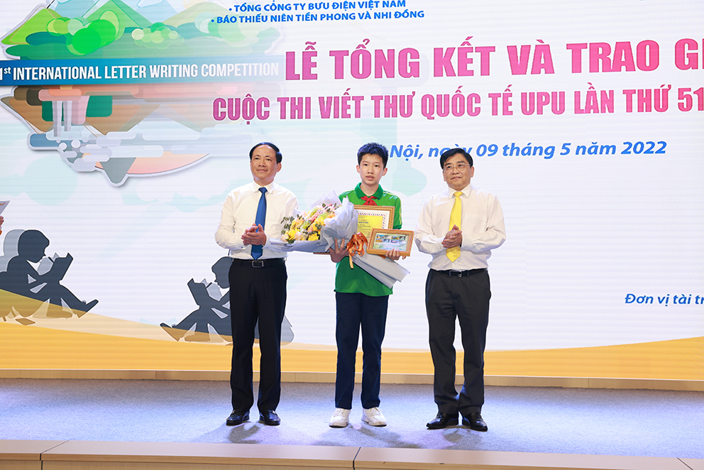 The Closing and Award Ceremony of the 51st UPU International Letter Writing Competition