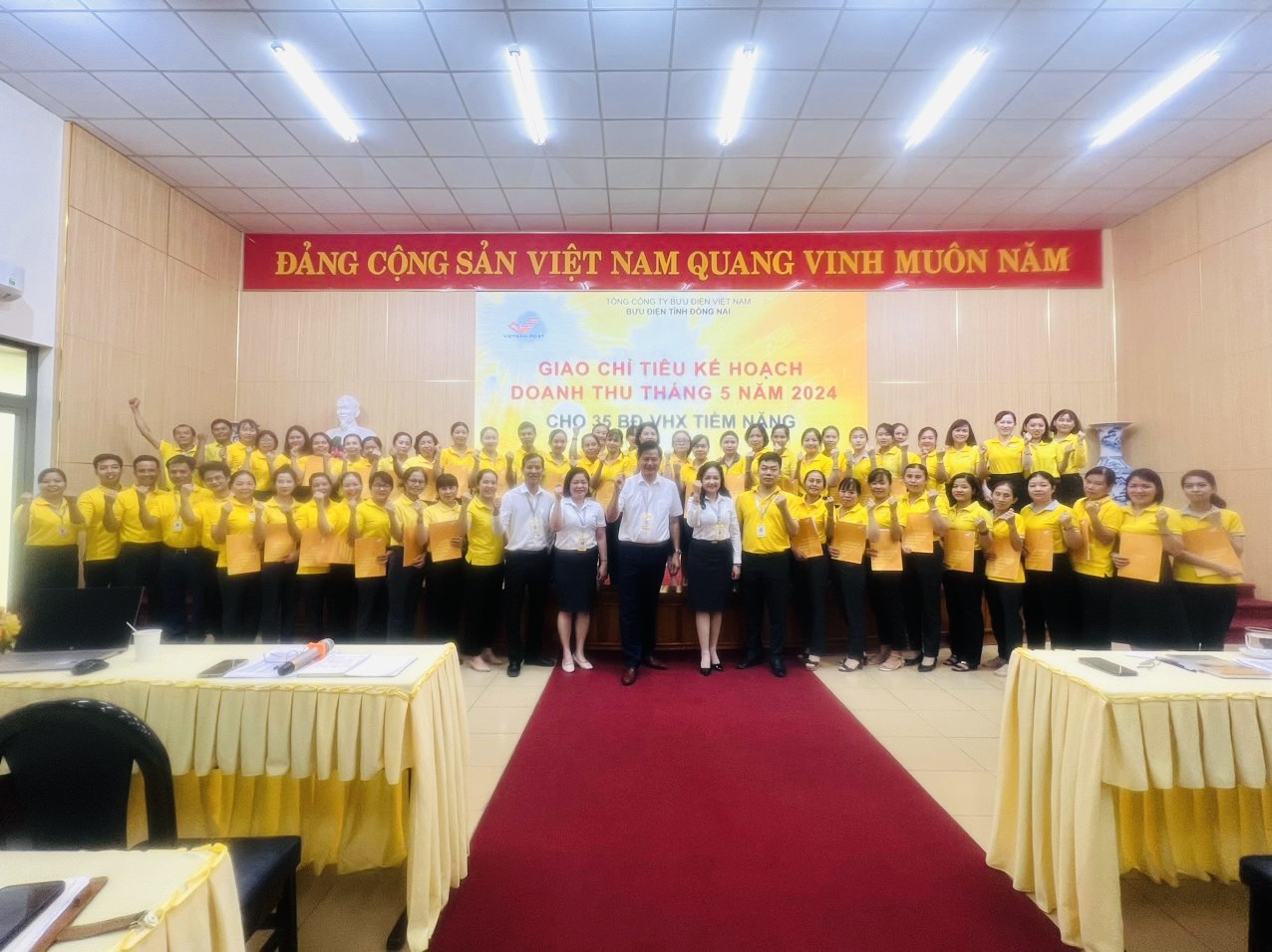 Bưu điện tỉnh Đồng Nai đã tổ chức Hội nghị Phát triển kinh doanh BĐ-VHX tiềm năng Quý II năm 2024